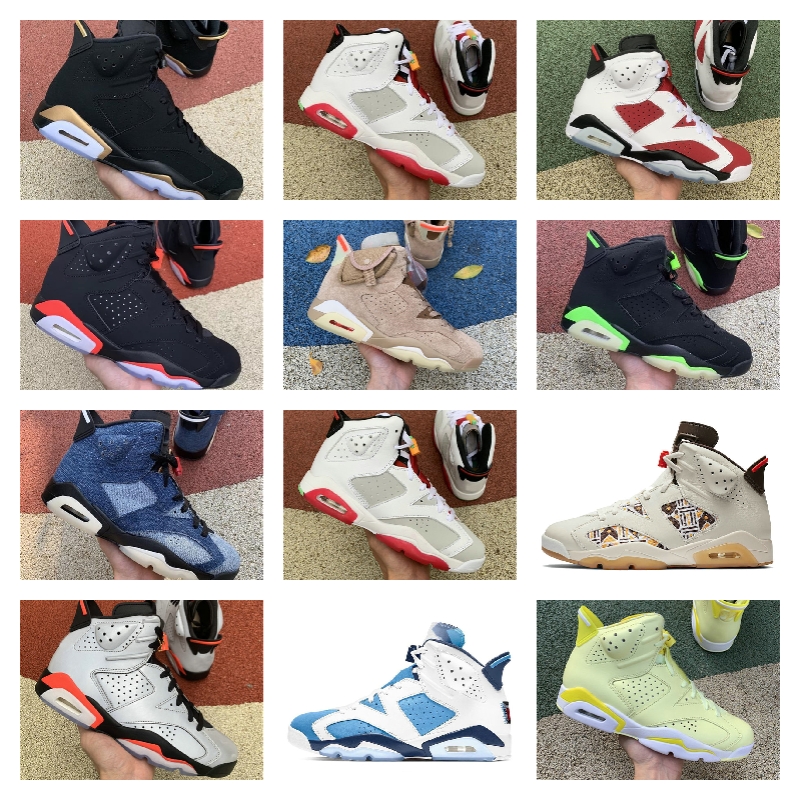 

Shoes Dr Basketball 2022 Fashion Men's Women's Sports Jumpman Og British Khaki 6 6s Flint Dmp Black Infrared Electric Green, 22