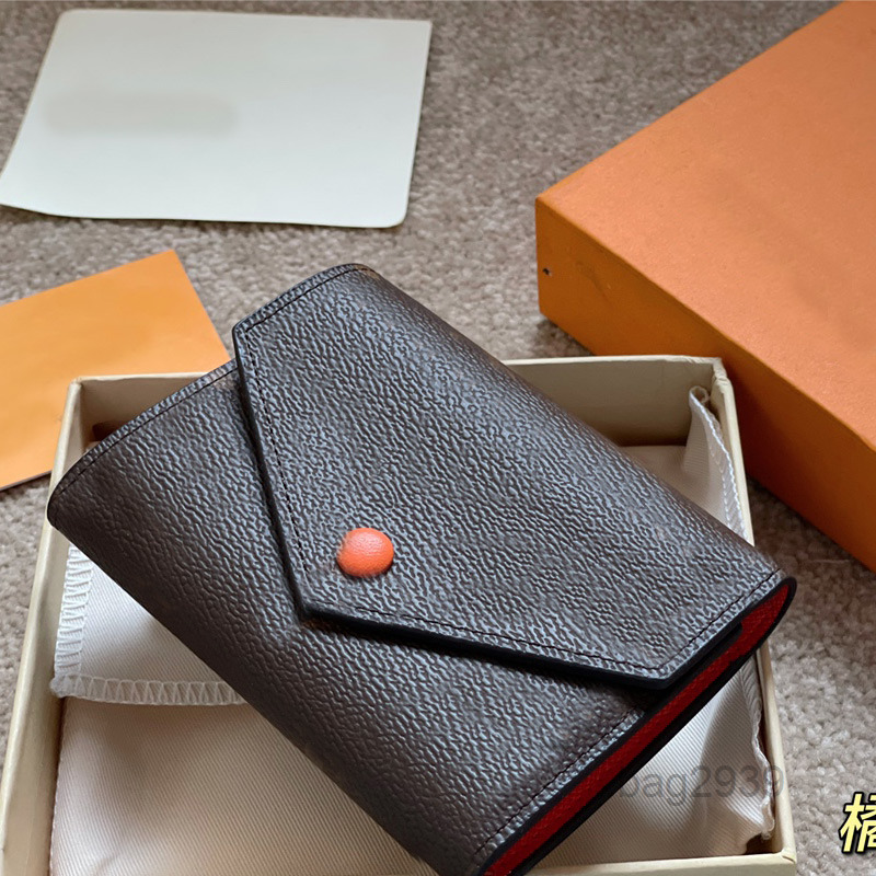 

Wallets High Design quality billfold Wallet Paris Plaid Style Mens Wallets Women Purse Card slot High-end Wallets handbag Multi Pochette