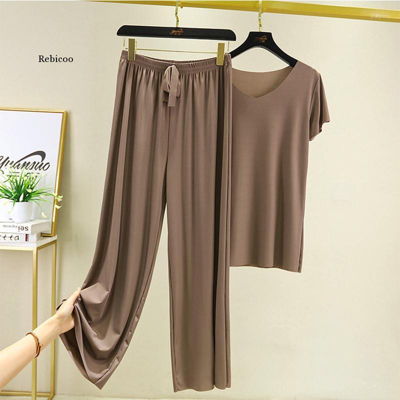 

Women's Two Piece Pants Set Women Top And Summer 2 Sets Womens Outfits Vacation 2022 Collection Wide Leg Elegant Casual, Light gray set