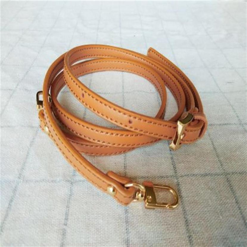 

DIY Genuine Leather Bag Strap 0 9 125CM Bag Accessories Crossbody strap replacement272D181G