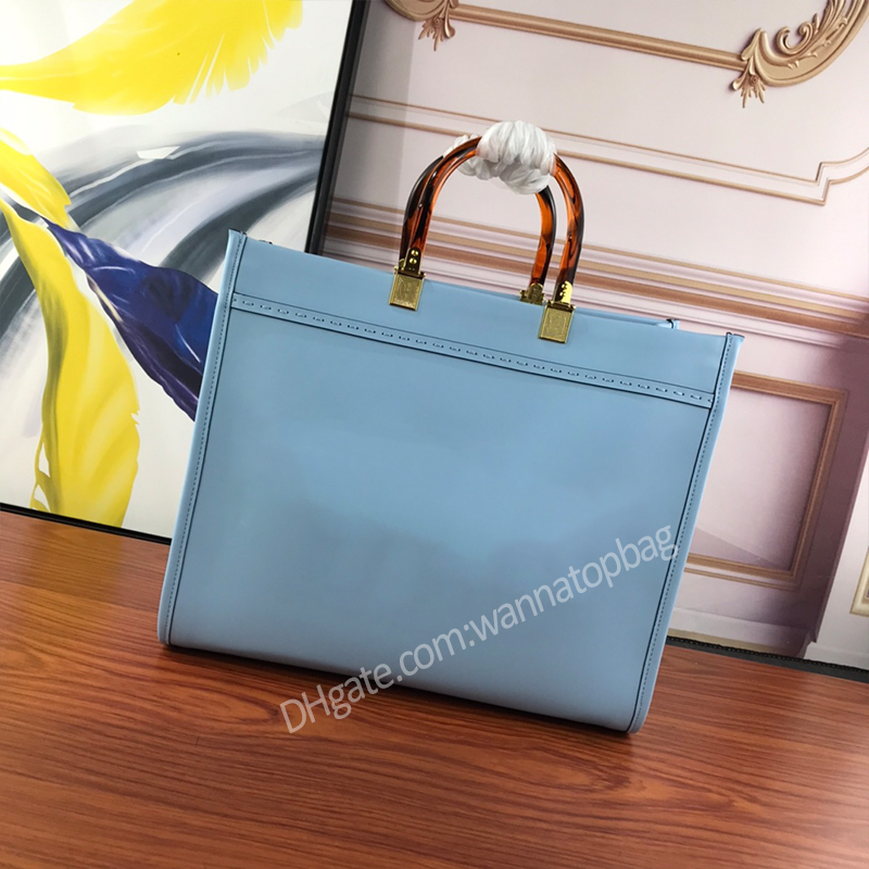 

Simple Shopping Bag Leather Fashion Shoulder Handbag Ladies Clutch Solid Color Cosmetic Bag Wallet Messenger Bags, Blue