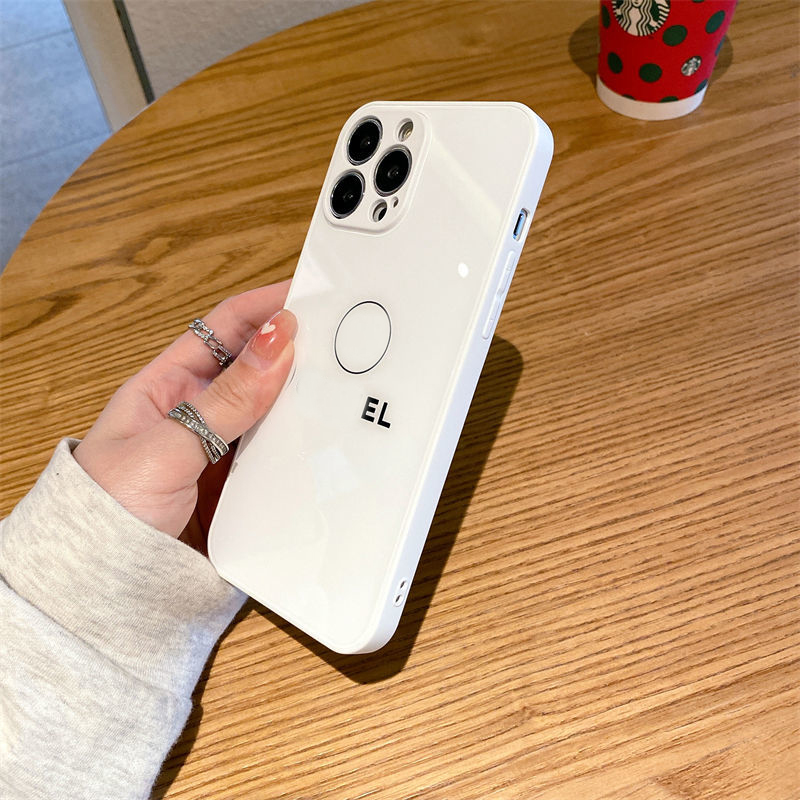 

Luxurys Designers Glass Phone Cases For IPhone 11 12 13 Pro Promax 7p 8p XR Xsmax C Brand 14 Case, White