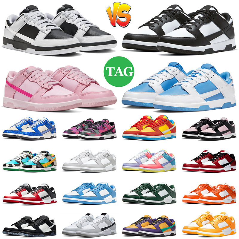 

panda pink designer casual shoes GAI low Grey Fog Reverse UNC Syracuse Team Green women mens trainers outdoor sports sneakers size 36-47, Medium olive