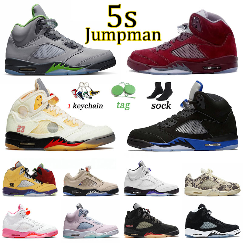 

Authentic Top Jumpman 5 5s V Basketball Shoes US 13 Burgundy Racer Blue Low PSGs UNC Offs White Sail Easter Dark Concord Men Sneakers Green, 40-47 se oregon