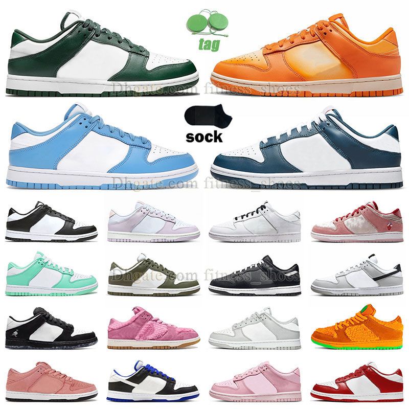 

2023 new sb casual shoes low sneakers for men women spartan green valerian blue unc university red magma orange triple pink pig black white panda outdoor sport trainer, C55 36-45 reverse panda