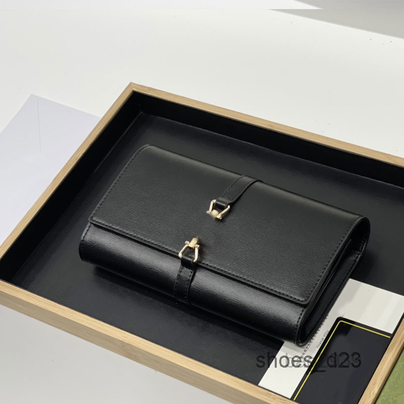 

Crossbody Wallets Bag Long Chain Wallet Genuine Leather Smooth Surface Multiple Colors Banknote Clip Good Quality Women Purse Classic Latch