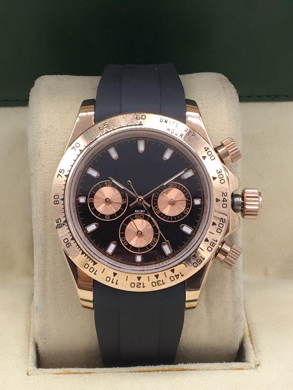 

Master designer watch men's automatic mechanical movement stainless steel case color rubber strap sapphire mirror