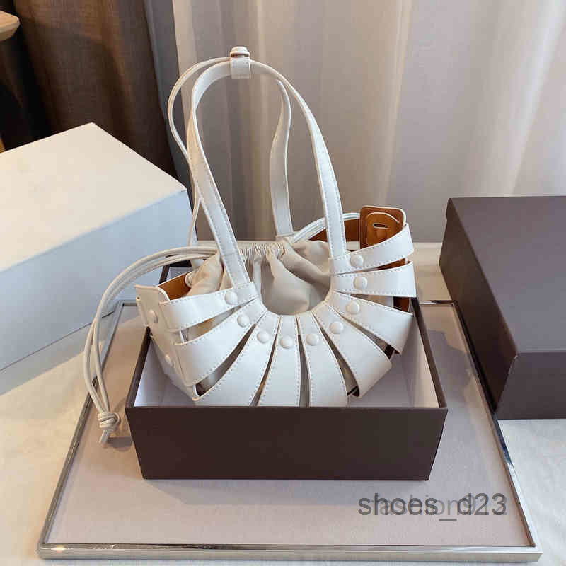 

Woven Evening Bags Basket Bags Women Summer Handbag Shoulder Leather Luxury Designer Brand Crossbody Female Beach Tote with Inner Tank 2203