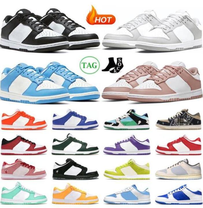 ALLO 48Color Sandals SB Designer Mens Women Running Shoes Chunky Grey GEORGETOWN Midas Atlas Lost UNC Coast Black White Laser Orange Trainers Sne