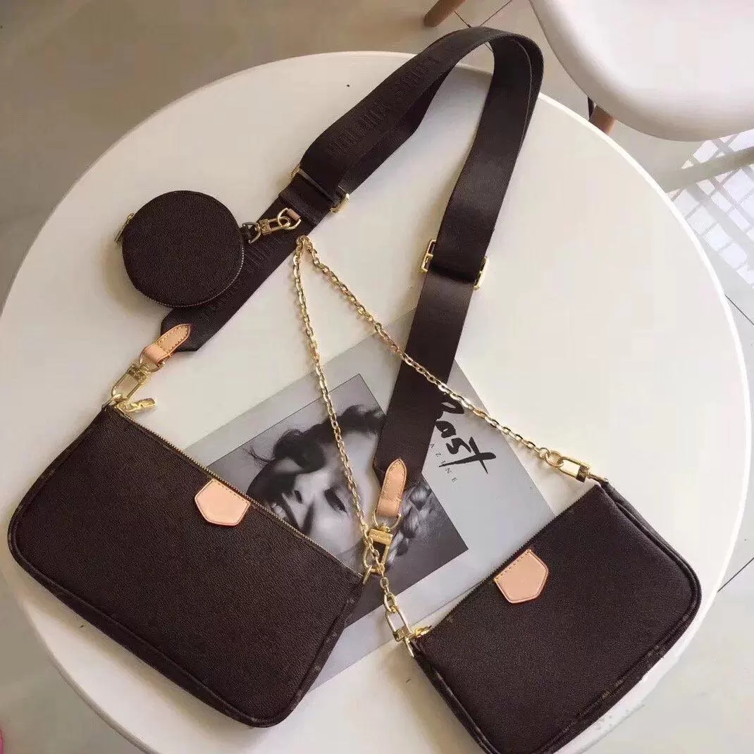 

2022 Wallets Womens Womens Real leather Fashion luxury handbags Designers Shoulder Bags purses Women Favorite Mini 3pcs accessories crossbody bag, Invoice