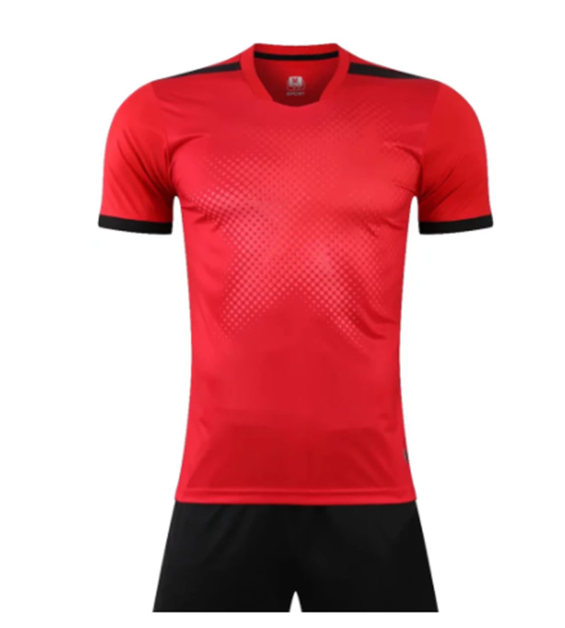 

Children's athletic & outdoor apparel Soccer Jerseys Green stare KZ Wholesale Football Shirt Soccer