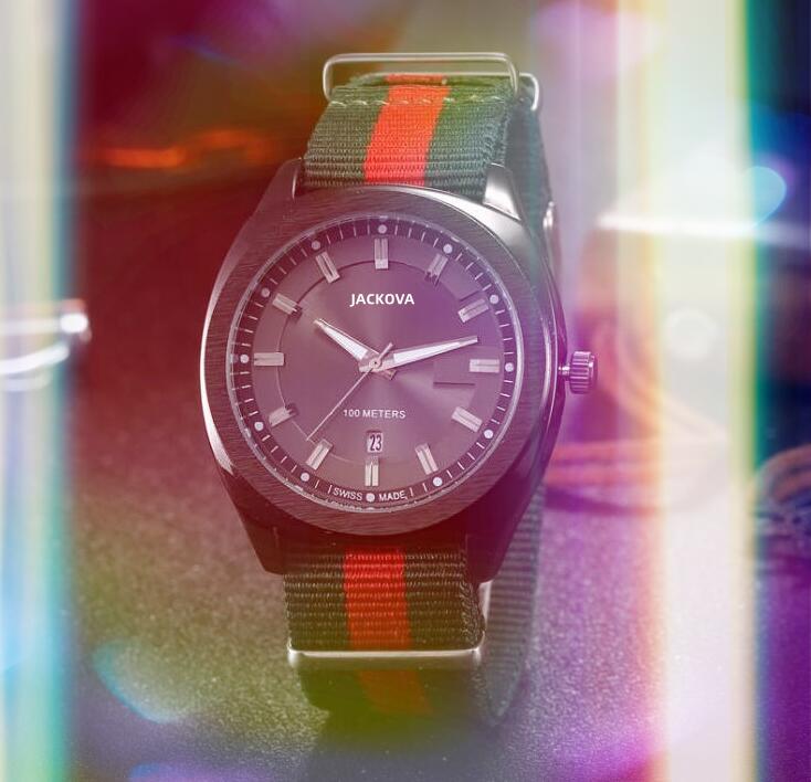 

Super Price quartz mens womens watches 42MM auto date couple unisex dress designer automatic male nylon belt Bee Popular Big Diamonds Ring wristwatch Clock Table, As pic