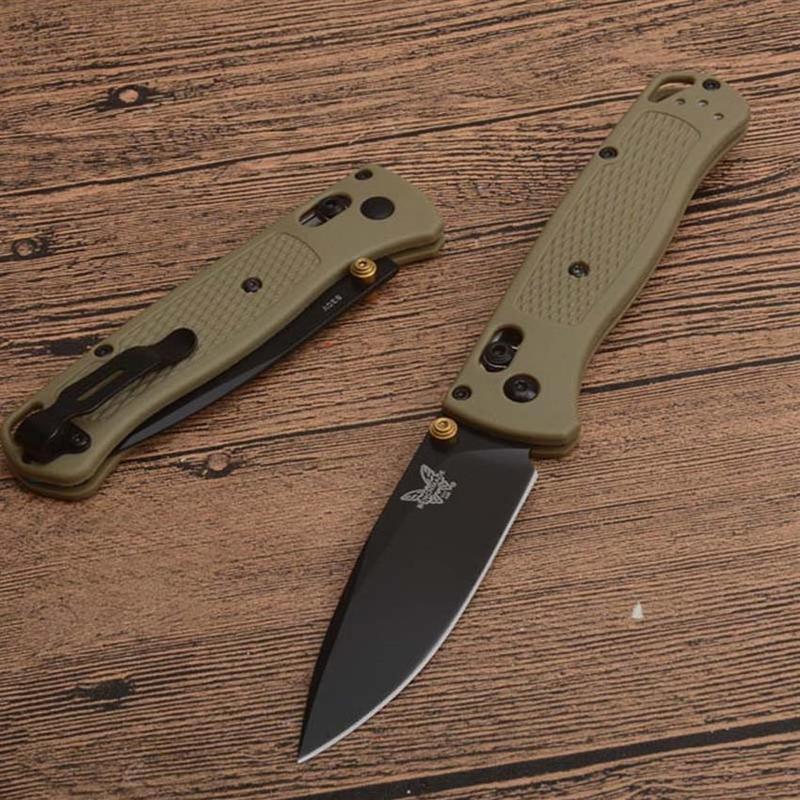 

Hunting Knives 535 Folding Knife D2 blade Aluminum Handle Outdoor Survival Camping BENCHMADE 940 42 3300 BM 601Knife224S