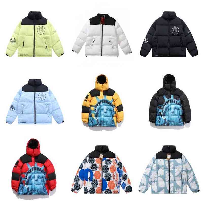

North Designer Men Puffer Winter Jackets Mens Down Jacket Parkas Women Long Sleeve Zipper Thick Face Overcoat Couples Windbreakers Coats y7, 11