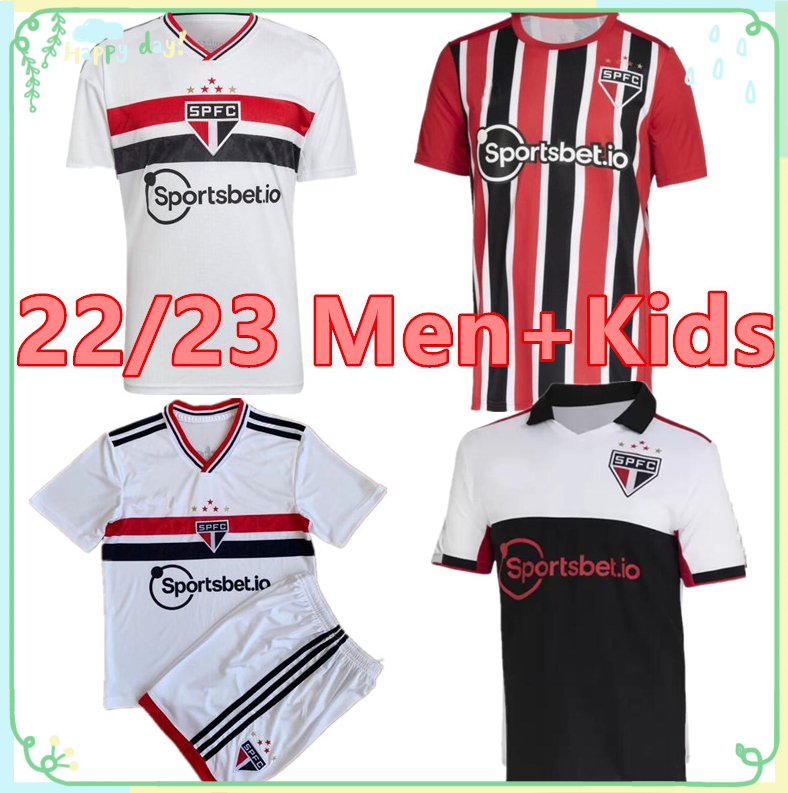 

2022 2023 Sao Paulo Soccer Jerseys LUCIANO MIRANDA Rafinha J.Calleri Eder LUCIANO ALISSON NIKAO GABRIEL G.SARA 22 23 football men women kids shirt