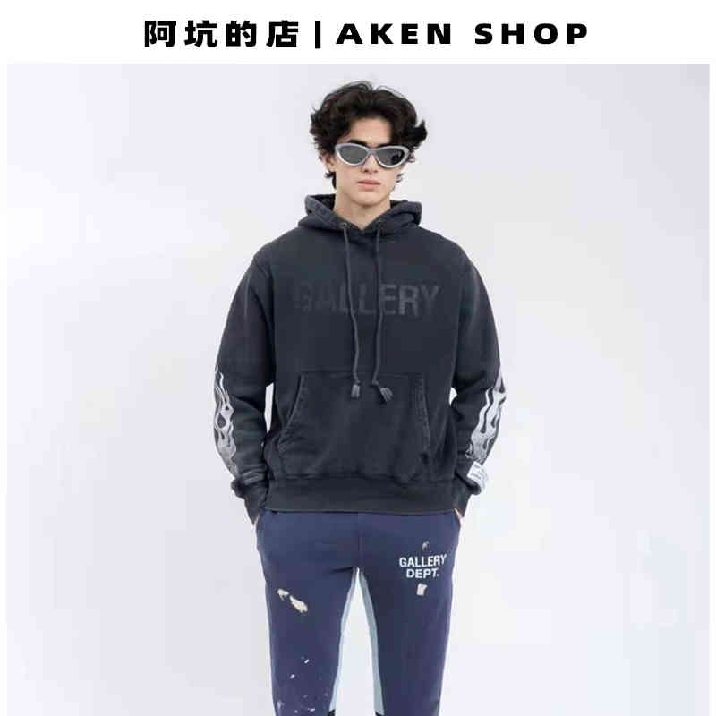 

Designer Cotton 2022 Luxury Men's Hoodies Galleryy Depts Gd Autumn Comfortable Unisex Oversize Sweater Printed Loose Pullover Sweatshirt ULRO, Grayish blue-s 160-170