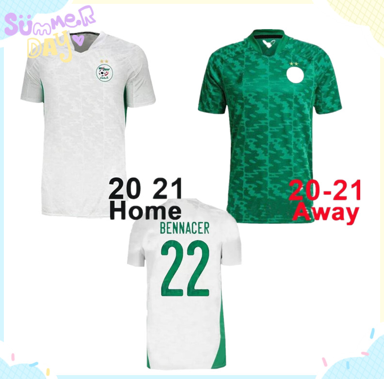 

Algeria soccer jerseys national team adult kids kit 2021/22 BENSEBAINI BENNACER MAHREZ football jersey training BRAHIMI BENRAHMA Maillot de algerien, Black