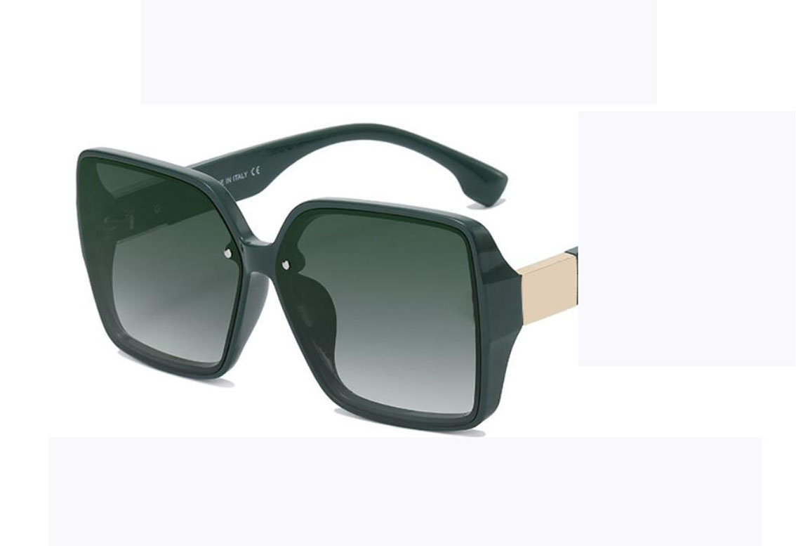 

Summer woman Unisex Fashion Classics Sunglasses man Driving Adumbral Beach Cycling Outdoor wind Sun glasses women big frame GOGGLE 6colors