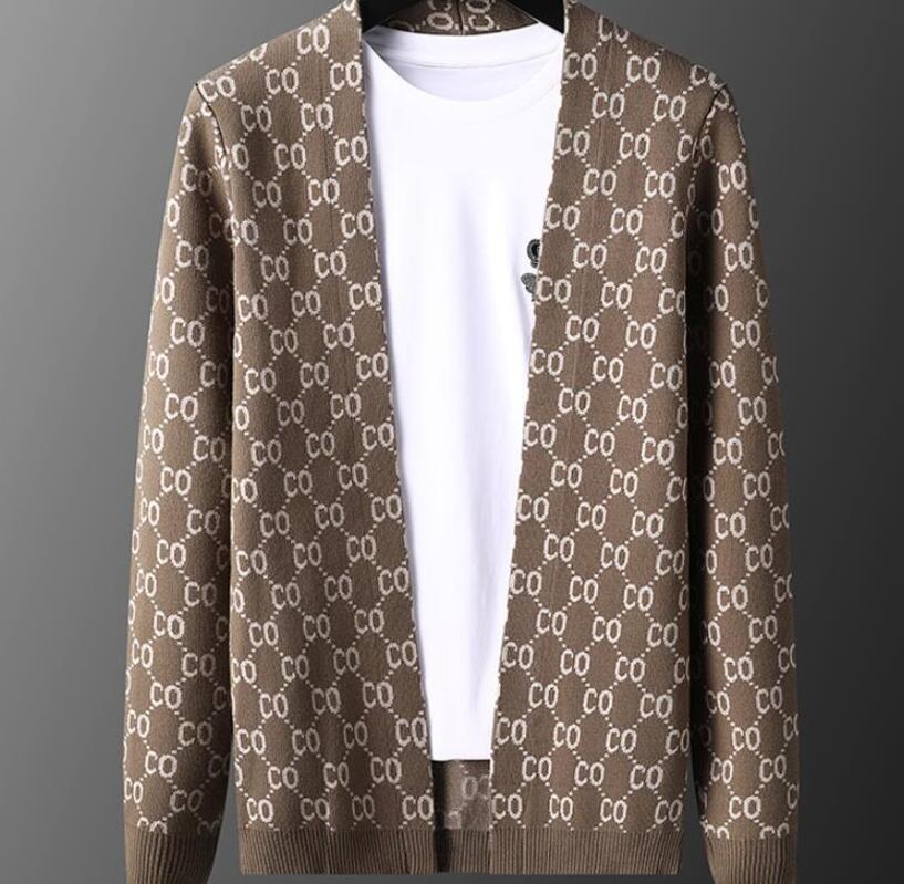 

men Sweater Hombre Botone Outwear Sweater Luxury GGity Letter new Printed Cardigan Jacket, 02