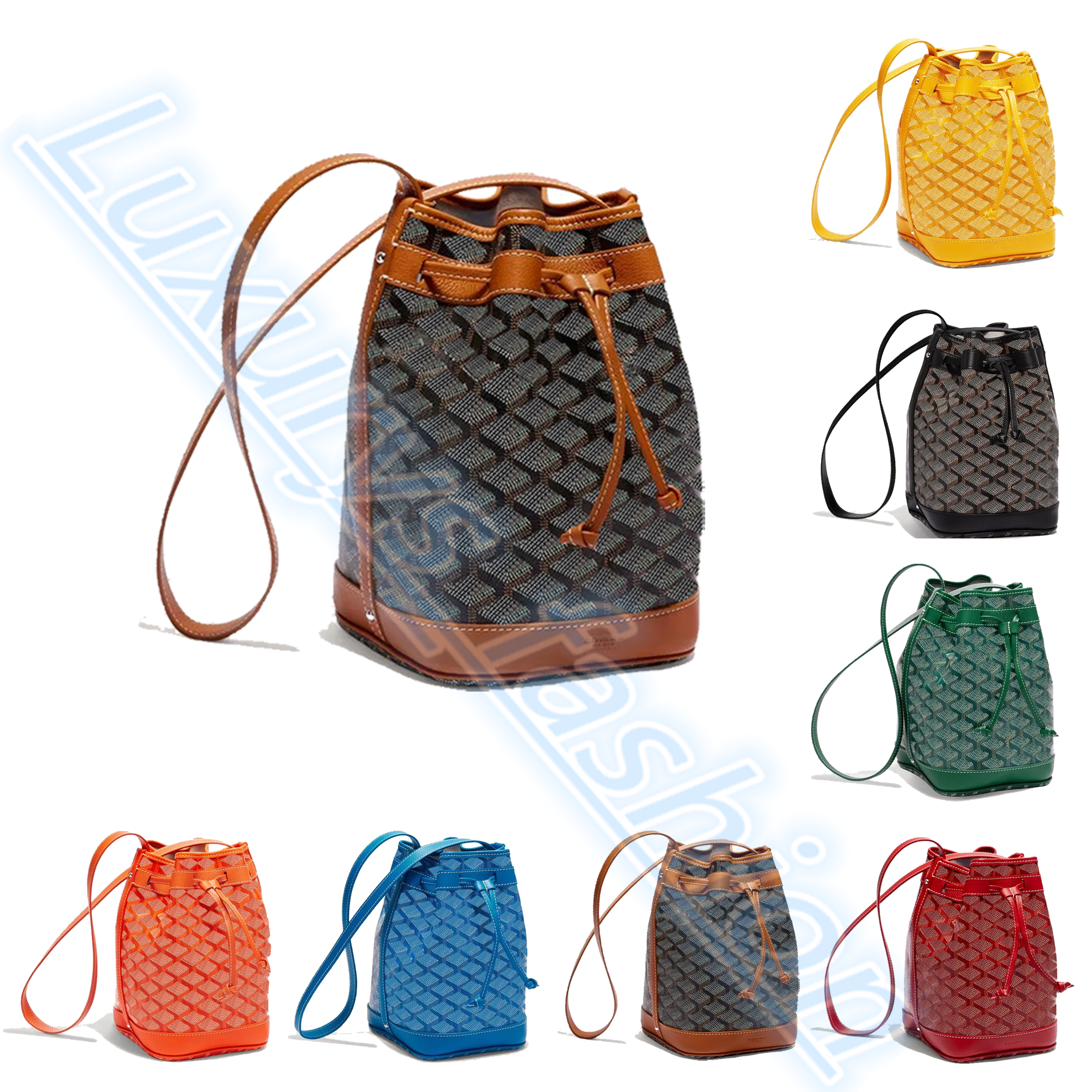 

Drawstring PETIT FLOT l backpacks goya Handbags Genuine Leather Designers bucket Saigon pochette sling tote classic Shoulder Bag Purse mens HandbagLuxurys bags, Carton