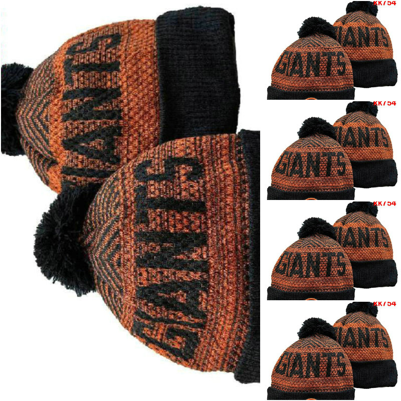 

San diego SF Beanies Cap Wool Warm Sport Knit Hat Baseball North American Team Striped Sideline USA College Cuffed Pom Hats Men Women Bonnet Beanie Skull Caps, 12