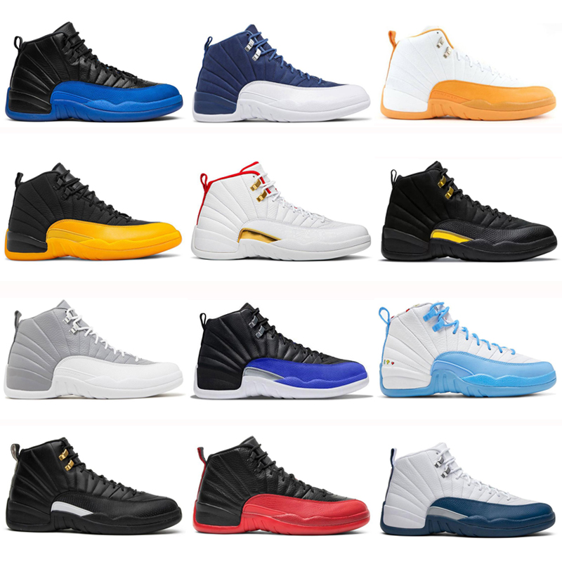 

jumpman 12 Mens Trainers Basketball Shoes Sneaker Trainer Black Taxi 12S Royalty Twist Utility Reverse Flu Game Winter Hyper Royal Sport Fashion, As photo 5