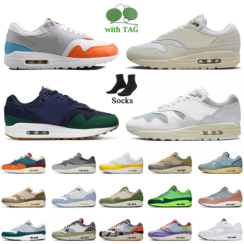 

Wholesale 2022 New Platta 1 87 Running Shoes White Black Dark Russet Ironstone Dirty Denim Women Mens Trainers Tour Yellow Safari Cobblestone Obsidian OG Sneakers, D32 white red 36-45