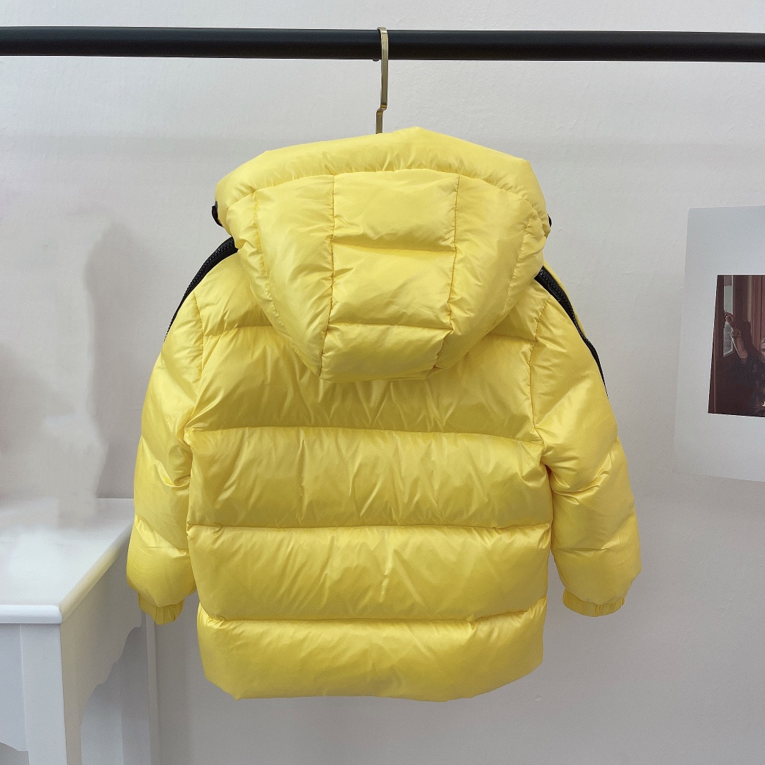 Baby Clothes kids Coats Kid clothe Designer Down Coat Hooded Thick Warm Outwear Top Girl Boy Girls designers Outerwear 90% White Duck Jackets Yel