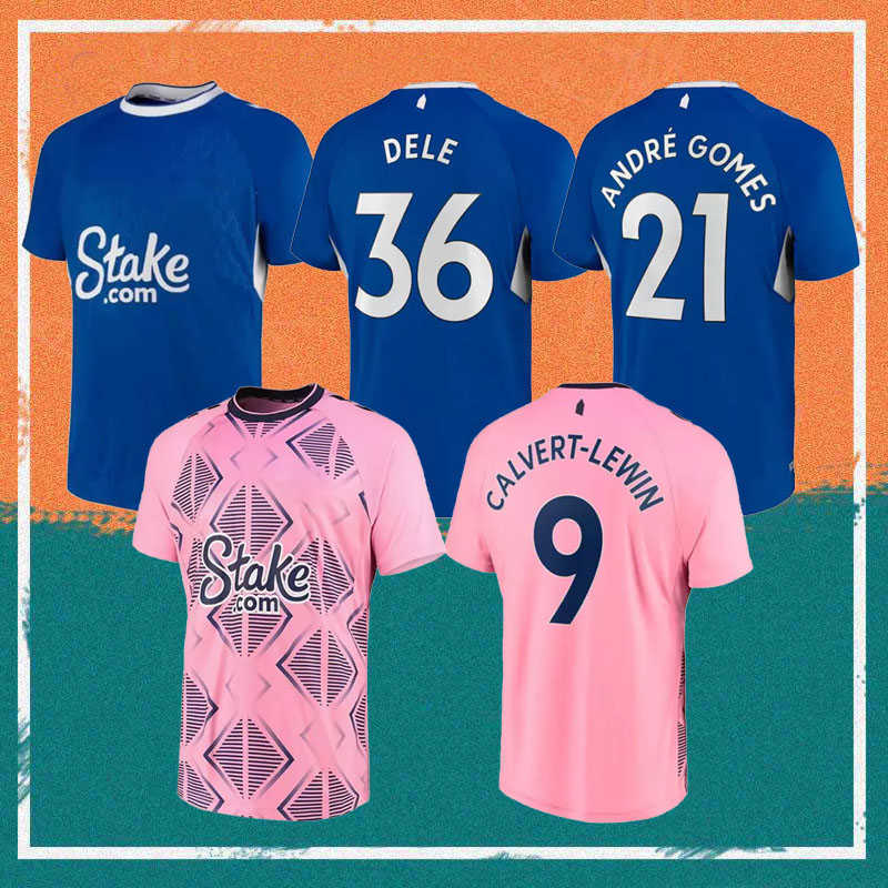

AAA Quality Evertons Soccer Jerseys Tees Holgate Allan Calvert Lewin Camiseta 2023 Gray Townsend Fussball Trikot Mykolenko Davies Maillot Football Shirt Kids Kit, Away