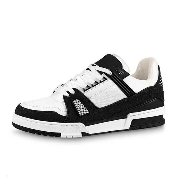 

2022 Men Women Dress Flat Shoes Luxury Designer Low Cut Lace-Up Outdoor Unisex Zapatos Walking Shoe 36-44, Blue