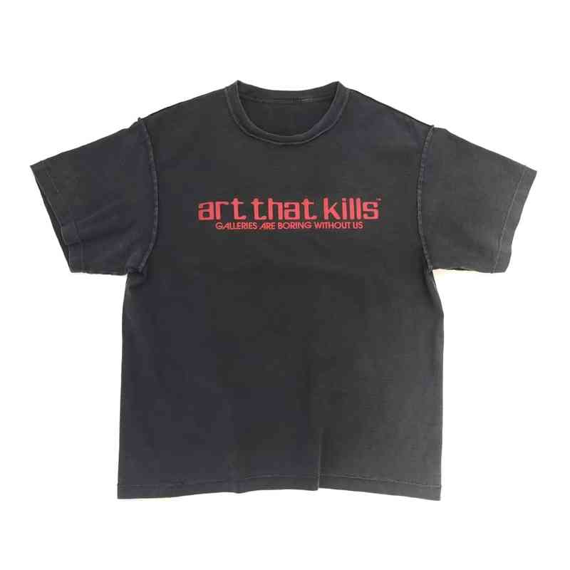 

Designer Galleryes Fashion Casual t shirts 22 Art That Kills Vintage Tee Lovers Round Neck T-shirt Bottoms, Beige