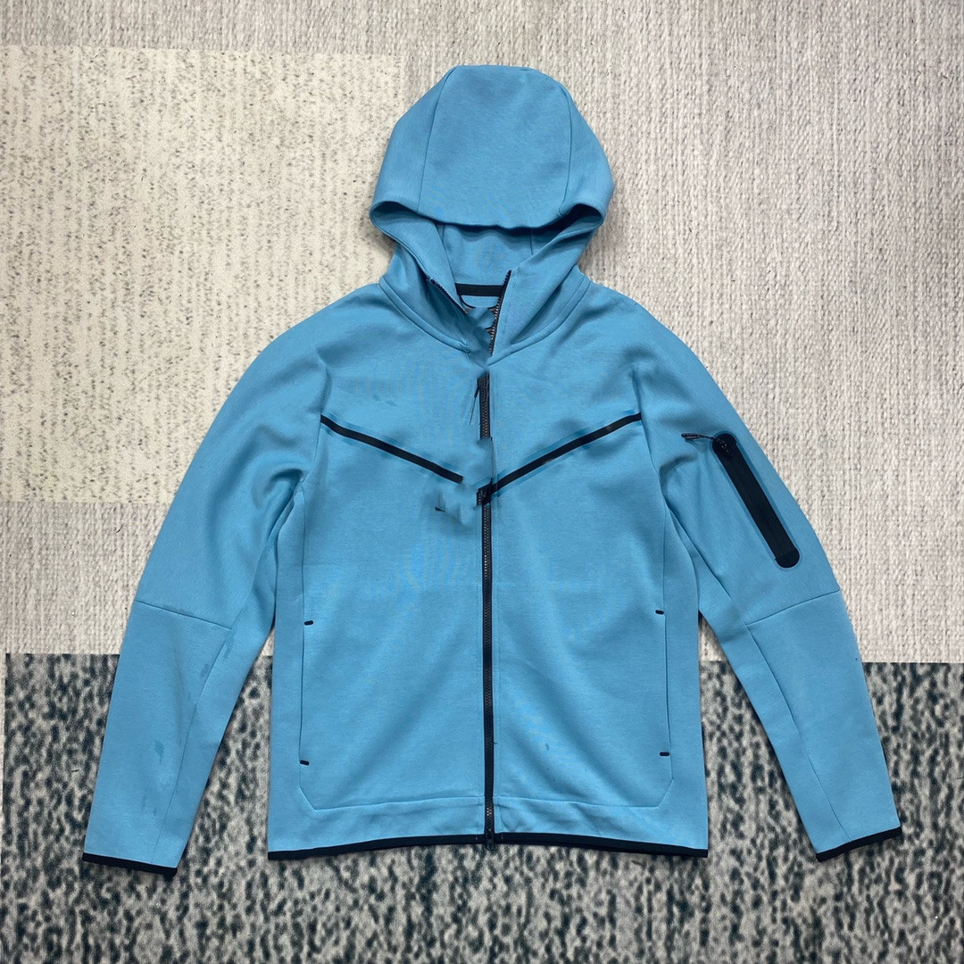 New Designer Tech Fleeces Jacket Men Women Hoodie Long Sleeve Womens Mens Jackets Zip Up Hoodies Sweatshirts Techfleece Thick Loose Cardigan 100%-image-805386355