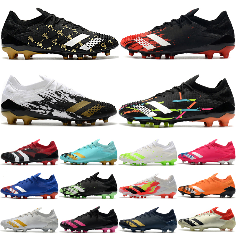 

Soccer Shoes Football boots Cleat Uniforia Predator Mutator 20.1 Low FG Tormentor Mutator Royal Blue Inflight Signal Green Locality Pred, 10