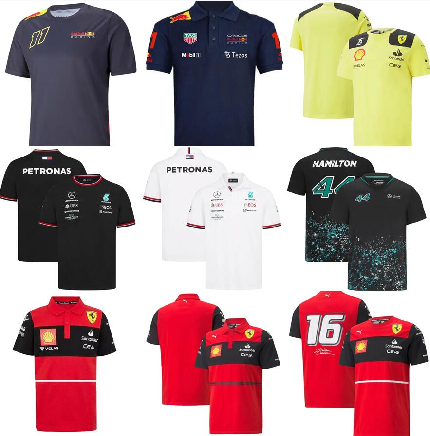 

5XL 2022 2023 Formula 1 Motorsport Jerseys f1 t-shirt Racing Team T-shirts Car Fans Casual Breathable POLO Summer Car Logo model clothing tide bran motorcycle Shirt, F1 2022 jersey