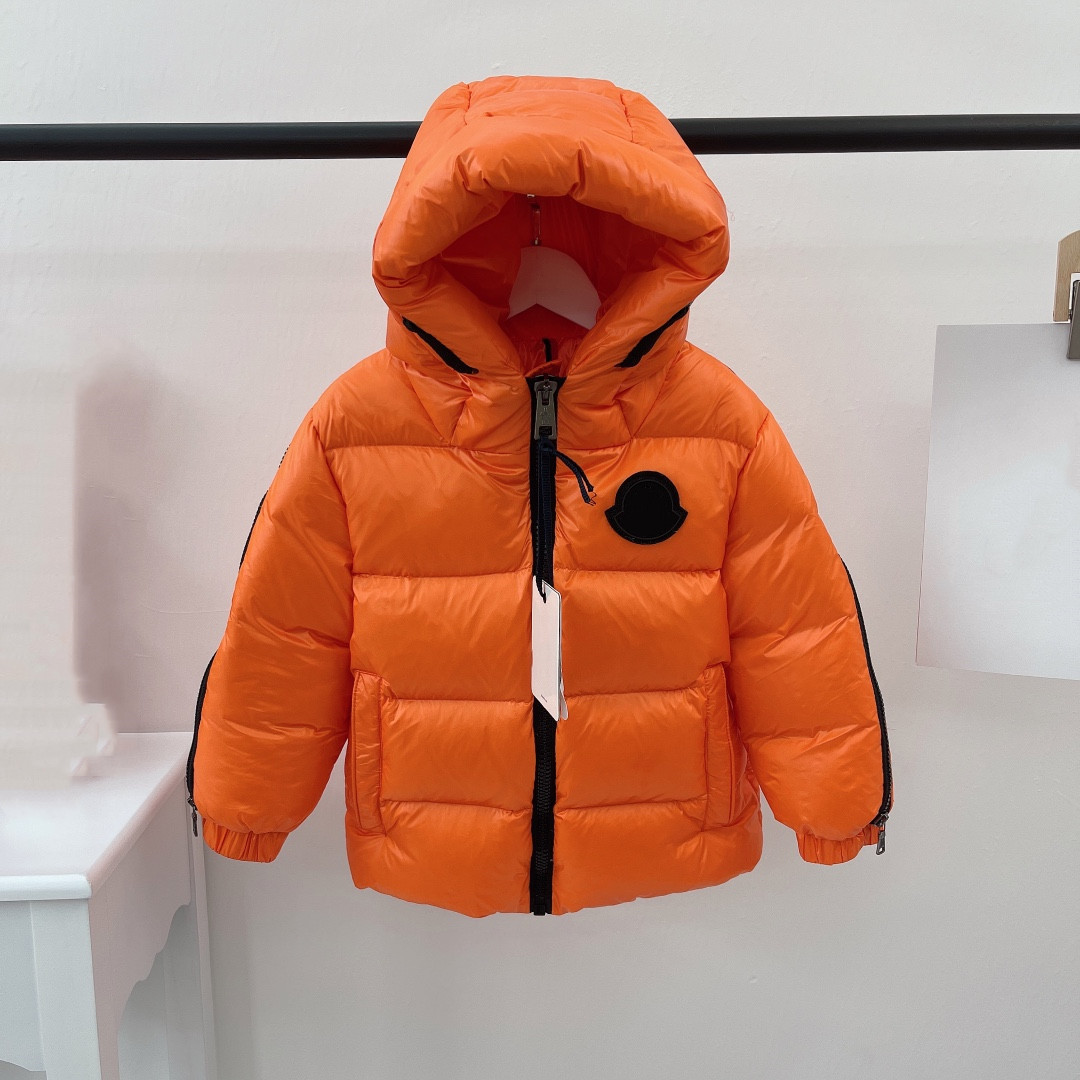 kids Coats designer clothes Kid clothe Coat Baby Down Hooded Thick Warm Outwear Boy Girls designers Outerwear 90% White Duck Jackets Yellow Orang