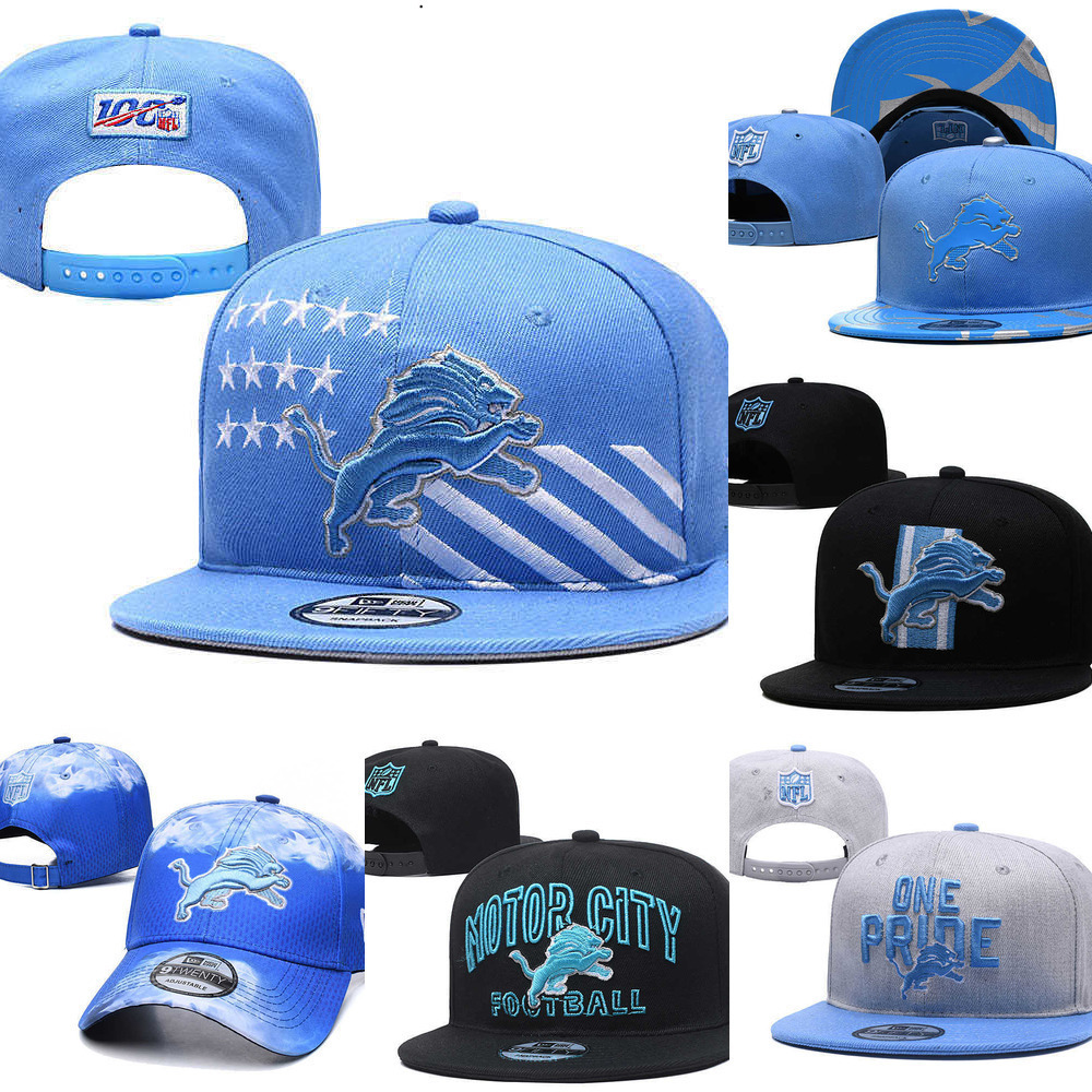 

Snapbacks Detroit''Lions''Men Football Hats cap Adjustable Fit Hat, Color
