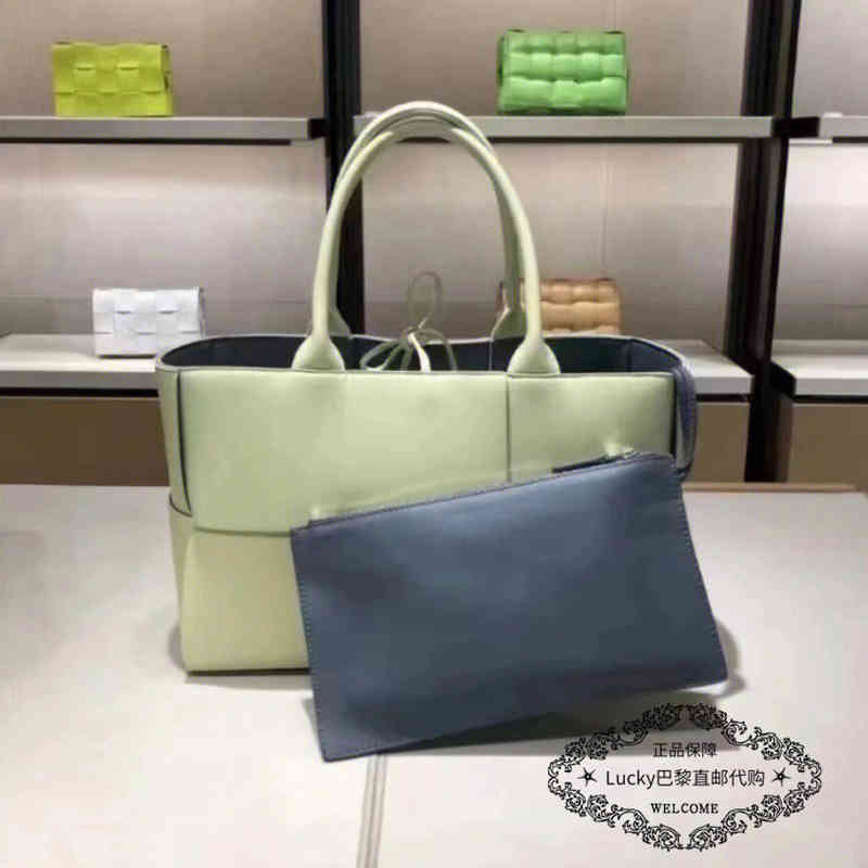 

Bags Womens Bottegass Designer Venetaes New Arco Tote Tote Woven Shopping Handbag 2022 Ladys Fashion Luxury High Sence Shopping Handbags, Light green