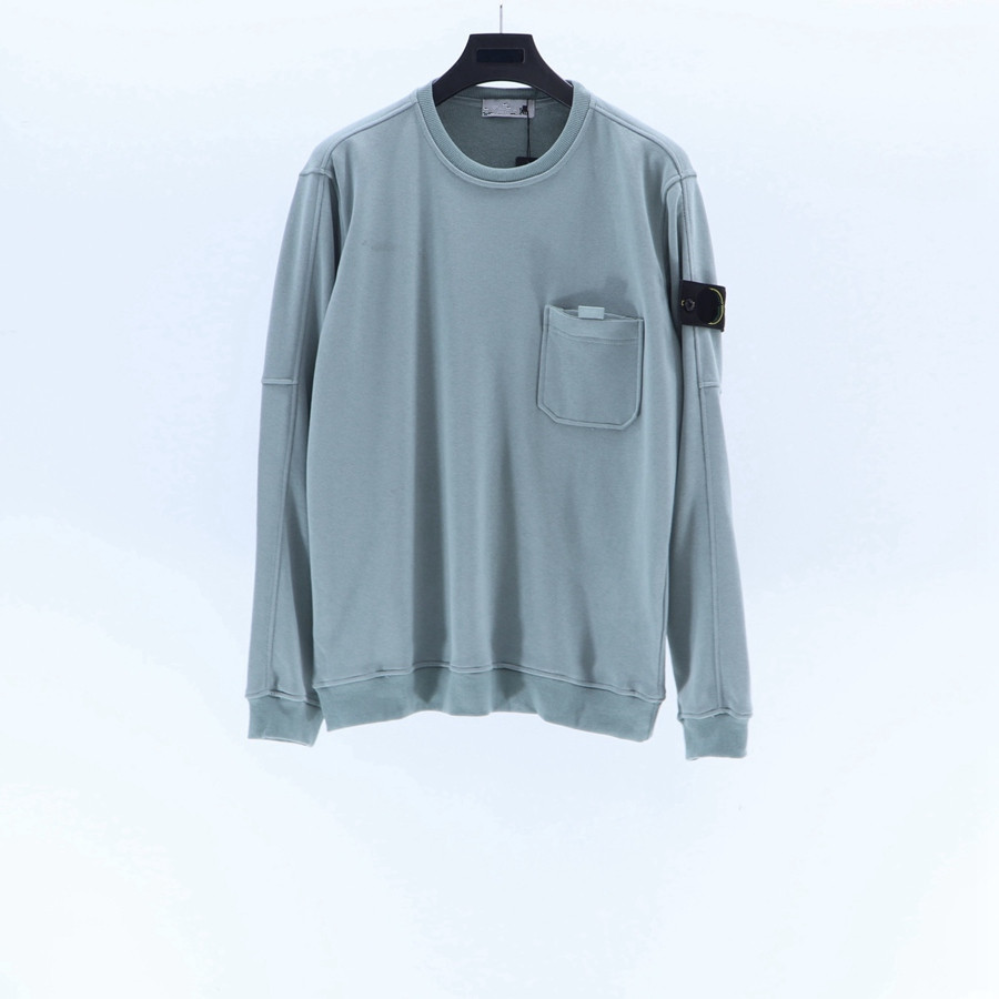 

2023 New Men's Sweatshirts Loose Pullover Pocket Comfortable Cotton Simple Boy Couple Top Badge Hoodie 022725