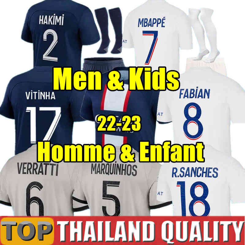 

Men's Tracksuits 23 maillots de foot MBAPPE soccer jerseys SERGIO PSgs RAMOS 23 ICARDI football shirt HAKIMI WIJNALDUM Camiseta men kids hommes 5GCO, 2# box