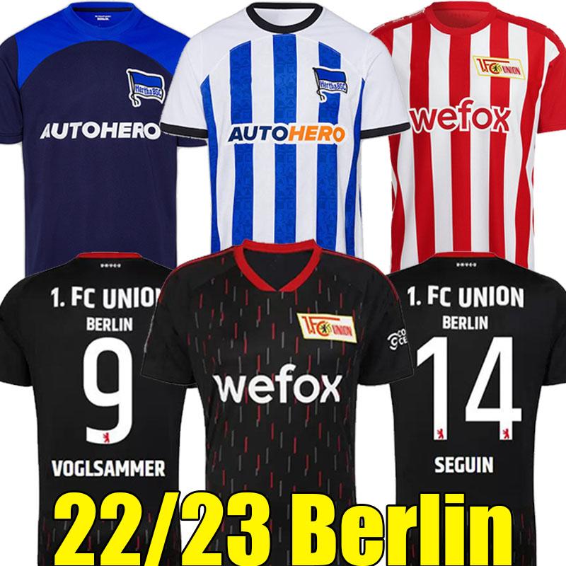 

22/23 Hertha BSC Soccer Jersey PIATEK CUNHA CORDOBA DARIDA STARK 2022 2023 Union Berlin KRUSE Haraguchi TRIMMEL TEUCHERT FRIEDRICH men uniform, Bolin lianhe 22-23 home