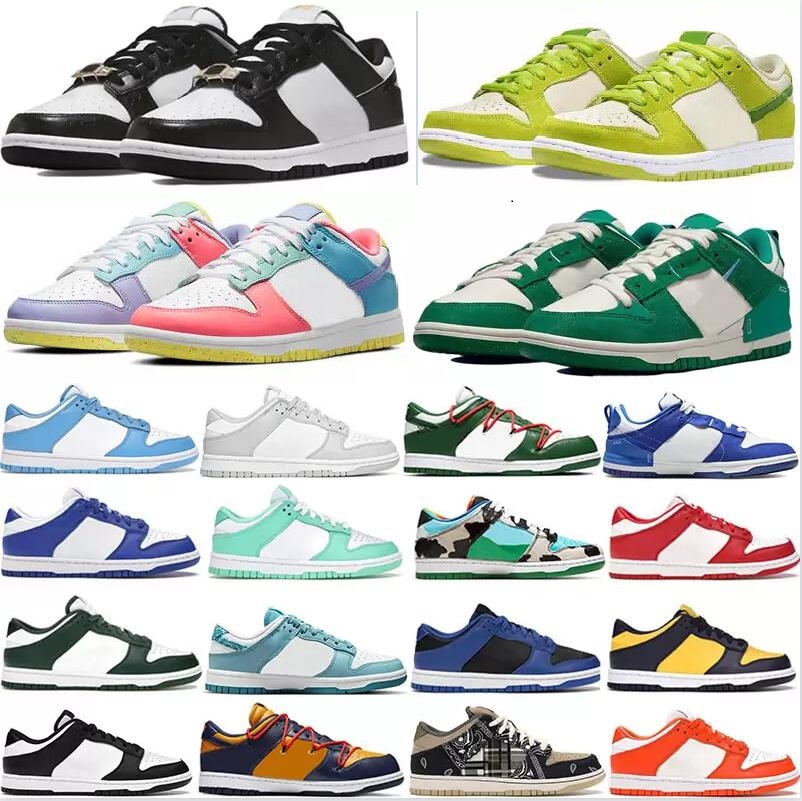 

2023 Mens Womens Running Shoes Black White Panda Photon Dust Kentucky University Red green Brazil Low Chicago women trainers outdoor sports sneakers 36-45, 29