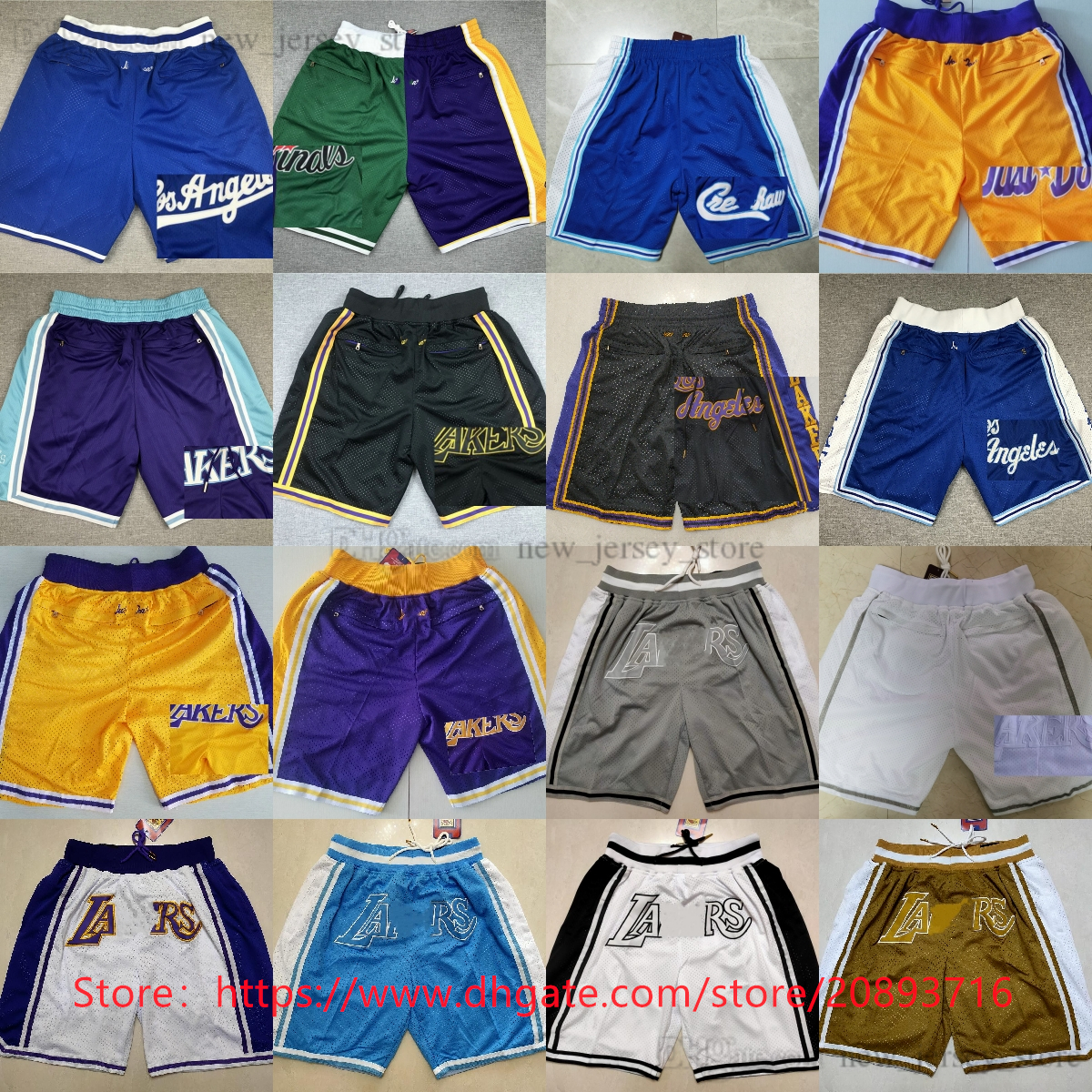 

Retro Man XS-XXXL Just Don Basketball Shorts Classic Los24Angeles 8BlackMamba With Pocket Breathable Beach Short Hip Pop Sweatpants, Justdon (with 4 pocket)
