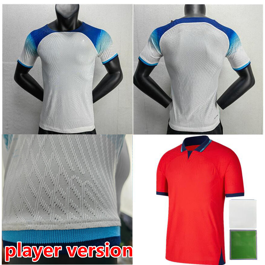 

player version 2022 World Cup soccer jersey KANE STERLING RASHFORD SANCHO GREALISH MOUNT FODEN SAKA 22 23 national eNGLanDS football shirt Men sets uniform, Player 2022 away