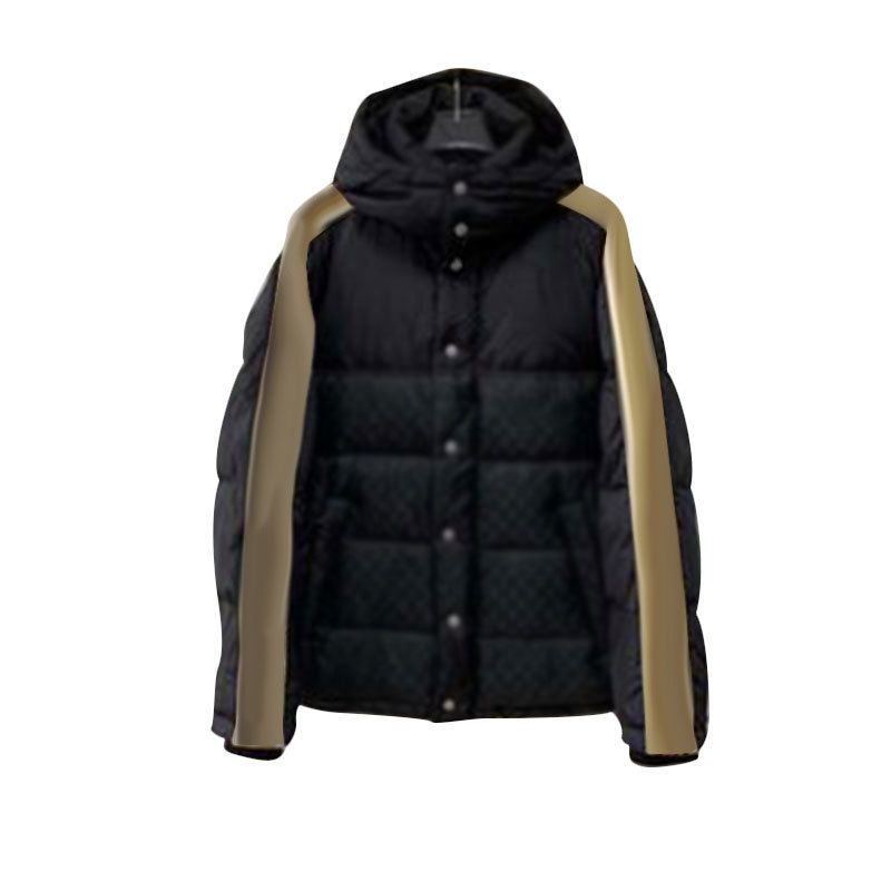 

Men Down Jacket 2022 Winter Overcoat Designer Jackets Hooded Thick Coats Women Parker Puffer Windproof Outerwear, Black