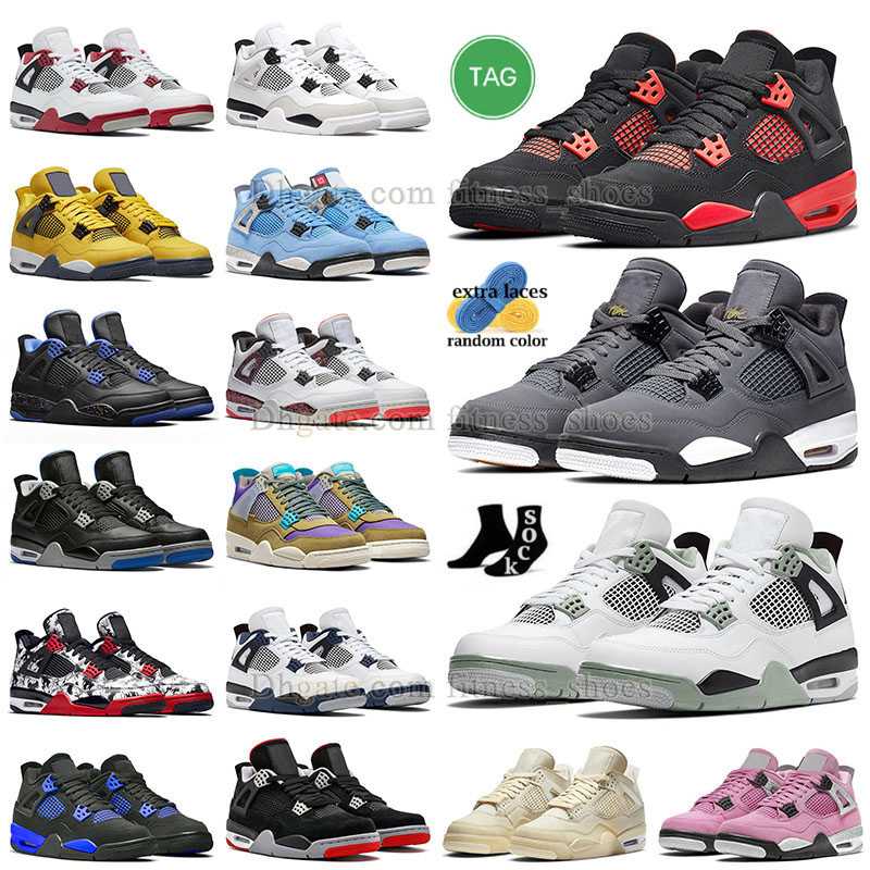 

jumpman 4 cool gray basketball shoes designer 4s seafoam red thunder military black sneakers mens womens fashion black cats outdoor walking hiking trainers, J58 40-47 red thunder