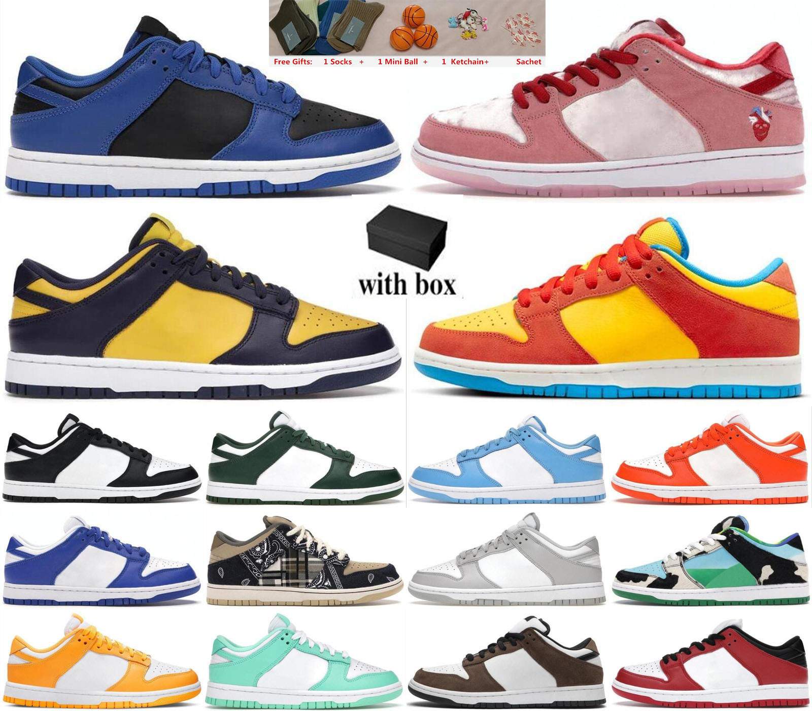 

Classic Men Women Running Shoes Mens Trainers Sports Sneakers Black White Panda Pigeon University Blue Red Purple Grey Fog Varsity Green Syracuse Kentucky Court, Gifts