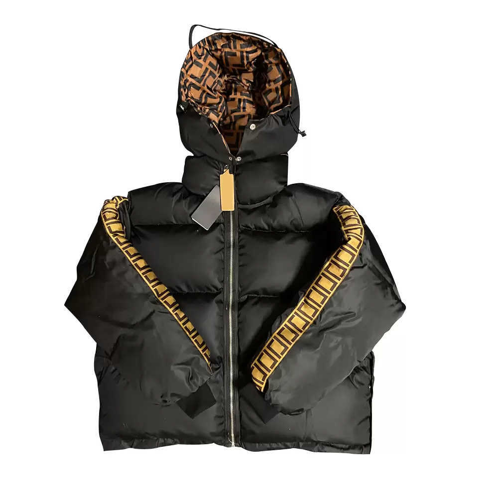 

Mens Jacket Parka Men Women Classic Casual Down Coats Outdoor Feather Winter Doudoune Homme Unisex Coat Outerwear Detachable hat Windproof, Xl=4