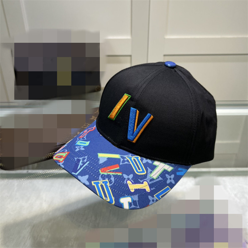 

2023 Fashion Color Ball Cap Luxury Designer Hat Fashions Trucker Cap Embroidered Letters 688, No