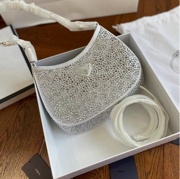 

luxury Shoulder Bags lady crossbody wallet purse Fashion Nylon Diamonds Cell Phone Pocket handbags Girls tote two item hobos wallets