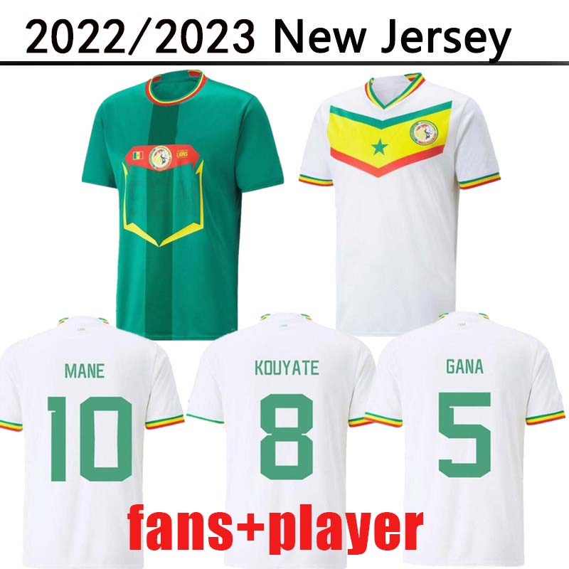 

2022 Senegal 1 star soccer jerseys 22 national MANE KOULIBALY GUEYE KOULIBALY SARR Maillot de football shirt 2002 retro vintage classic uniform
